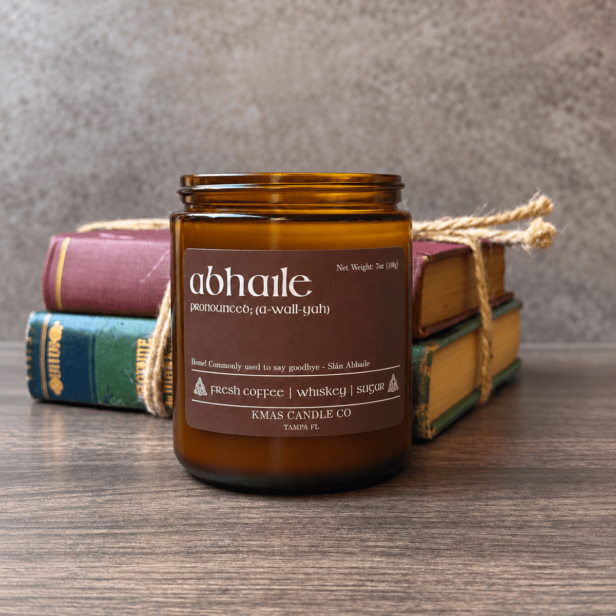 Abhaile | Wooden Wick Candle - KMAS Candle Co-Candles-KMAS Candle Co-Abhaile | Wooden Wick Candle