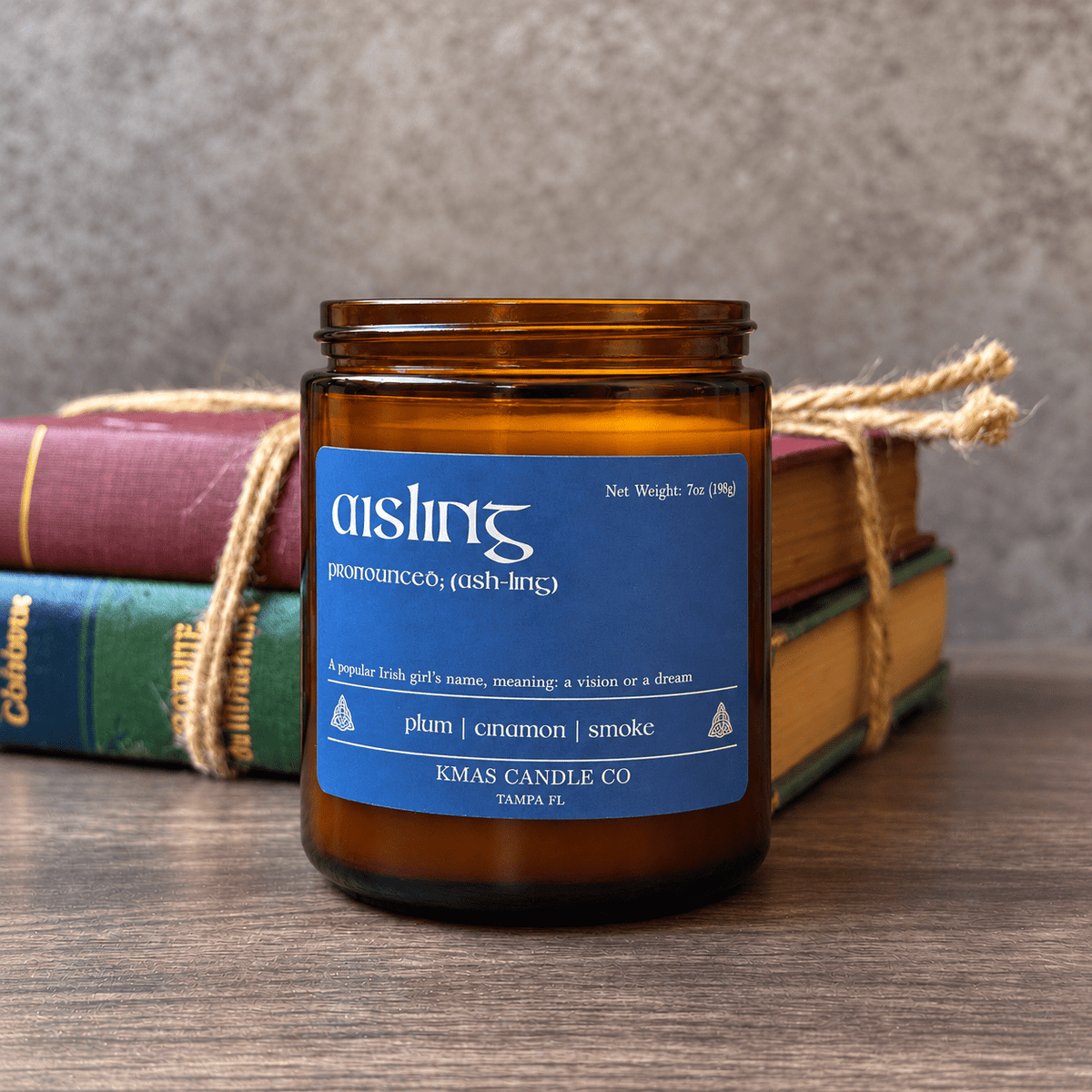 Aisling | Wooden Wick Candle - KMAS Candle Co-Candles-KMAS Candle Co-Aisling | Wooden Wick Candle