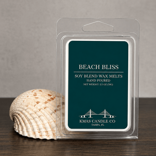 Beach Bliss | Wax Melts - KMAS Candle Co-Wax Melt-KMAS Candle Co-Wax_Melt_-_Beach_Bliss_-_Lifestyle_-_Sea-Salt-Orchid
