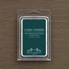 Cabin Cookies | Wax Melts - KMAS Candle Co-Wax Melt-KMAS Candle Co-Wax_Melt_-_Cabin_Cookies-_Front_-_Sandalwood-Vanilla