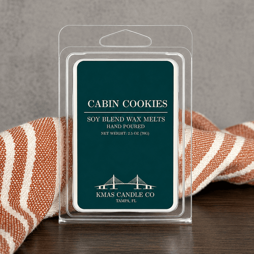 Cabin Cookies | Wax Melts - KMAS Candle Co-Wax Melt-KMAS Candle Co-Wax_Melt-_Cabin_Cookies_-_Lifestyle_-_Sandalwood-Vanilla