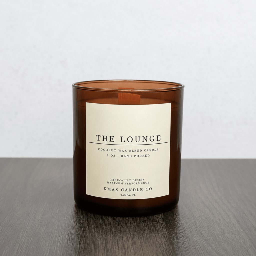 The Lounge | Wooden Wick Candle - KMAS Candle Co-Wooden Wick Candle-KMAS Candle Co-The Lounge | Wooden Wick Candle