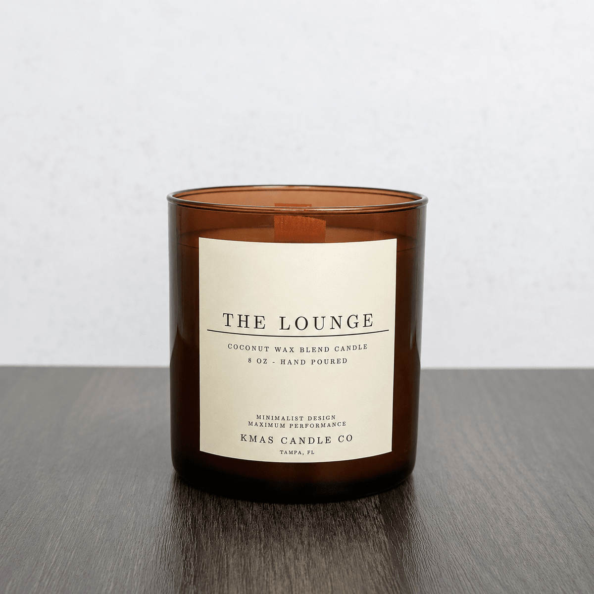 The Lounge | Wooden Wick Candle - KMAS Candle Co-Wooden Wick Candle-KMAS Candle Co-The Lounge | Wooden Wick Candle